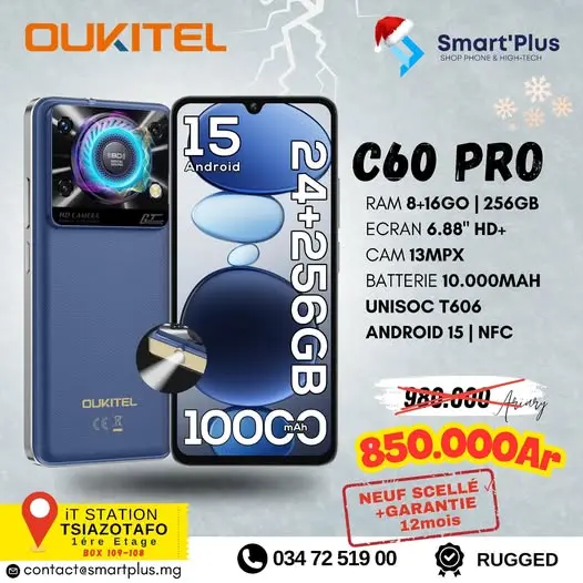 Oukitel C60 Pro