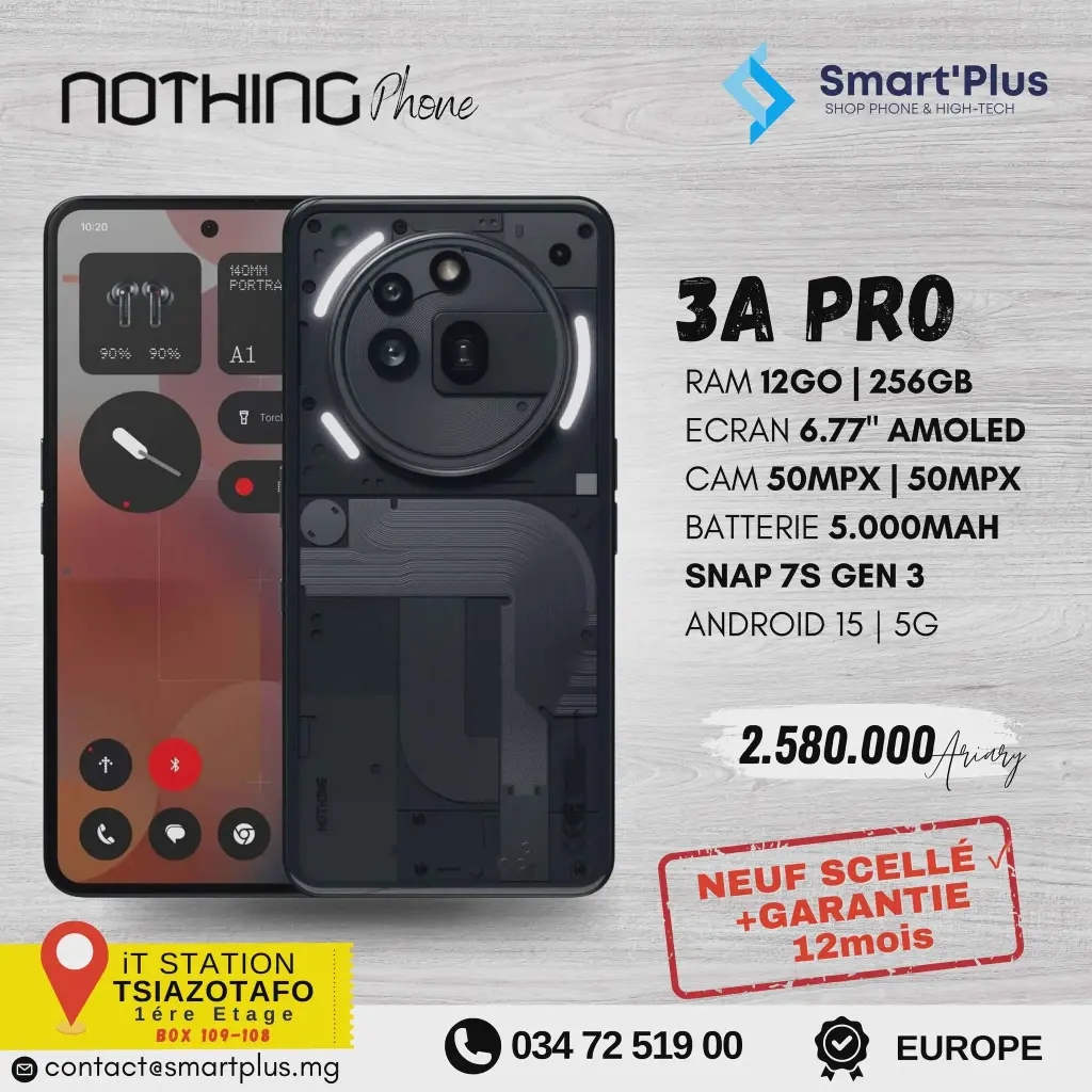 Nothing Phone 3A Pro 