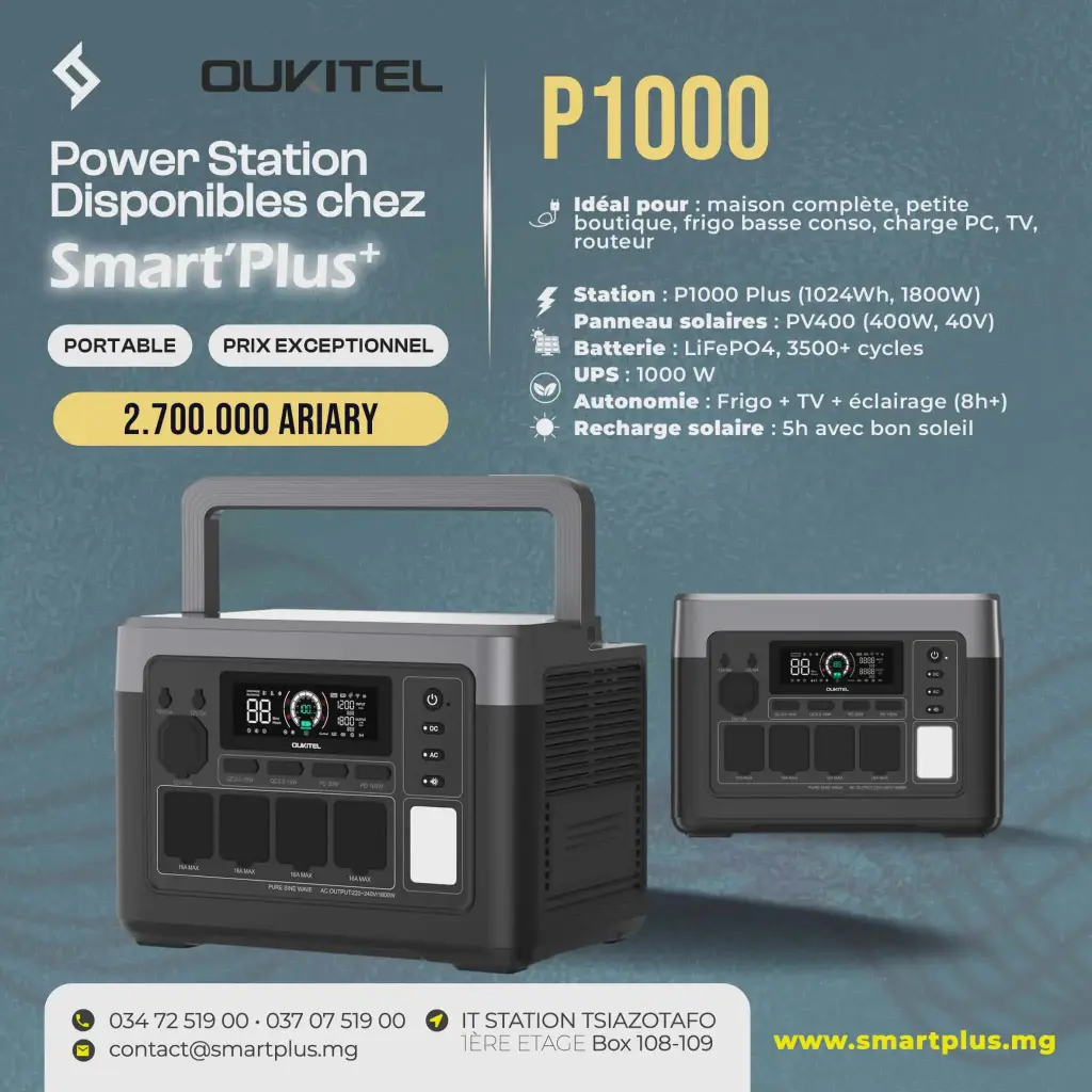 𝗢𝗨𝗞𝗜𝗧𝗘𝗟 𝗣𝟭𝟬𝟬𝟬 𝗣𝗢𝗪𝗘𝗥 𝗦𝗧𝗔𝗧𝗜𝗢𝗡