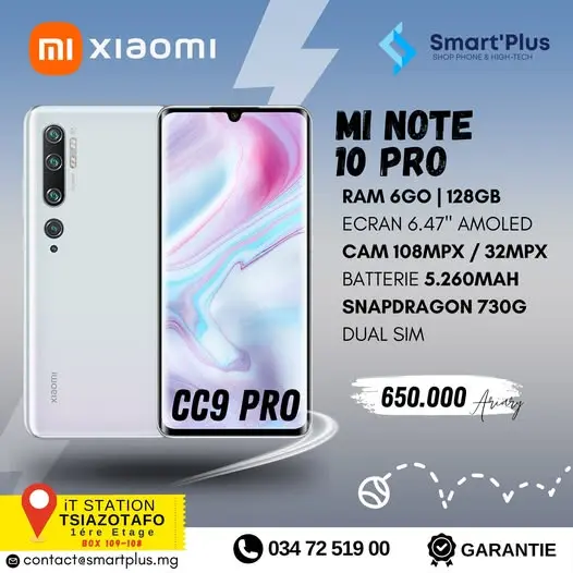 Mi note 10 Pro