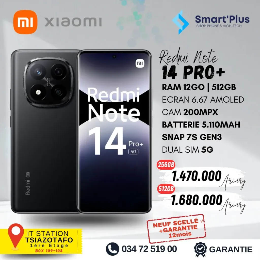 Redmi note 14 PRO+