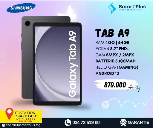 [Tab A9] Samsung Tab A9