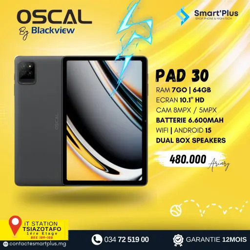 [OSCAL-PAD30] Oscal PAD 30