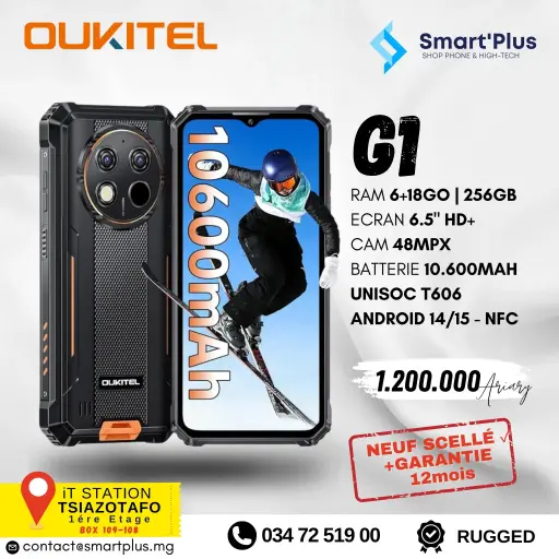 [OG1-6+18/256] Oukitel G1 