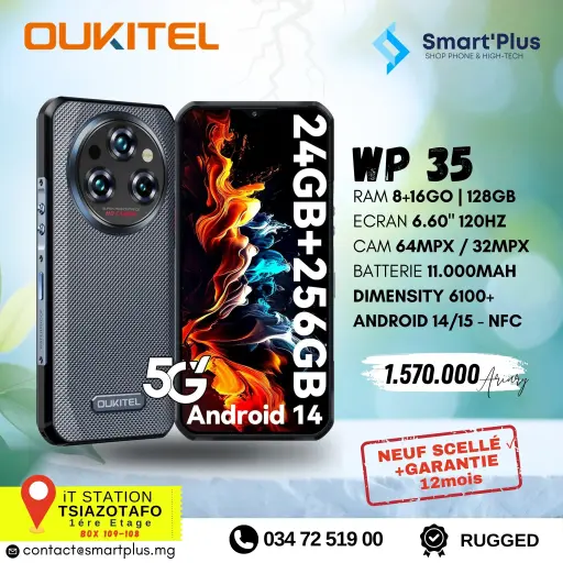 [OWP35-8+16/128] Oukitel WP35