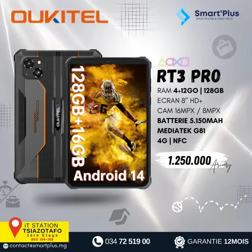 [ORT3 Pro 4+12/128] Oukitel RT3 Pro 