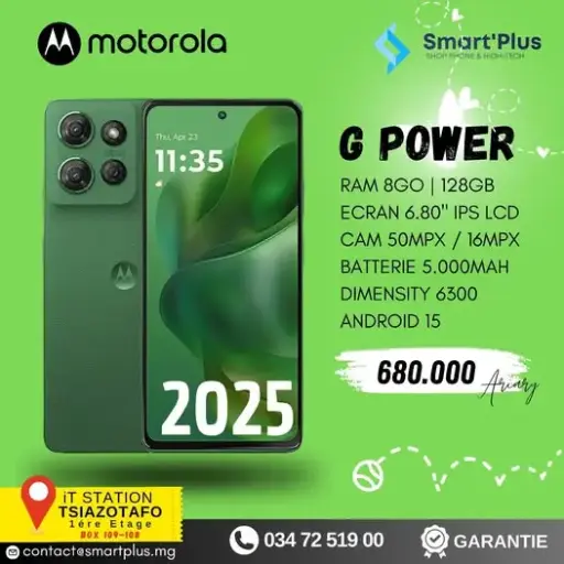 [G Power 8/128 (2025)] Motorola G Power 2025