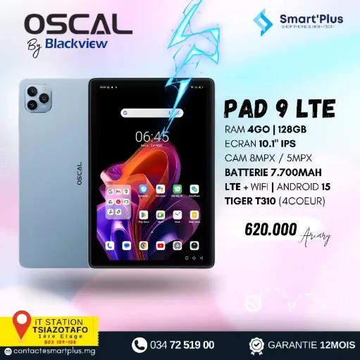 [Pad 9 4/128 LTE] OSCAL PAD 9 LTE