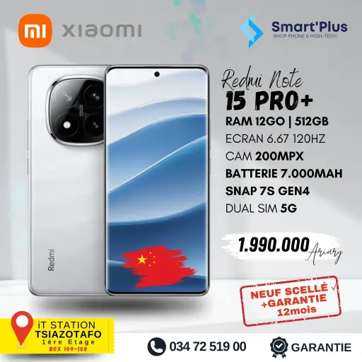 [RN15PRO+-12/512] Redmi note 15 Pro+