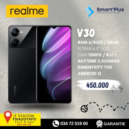 [V30-8/128] Realme V30