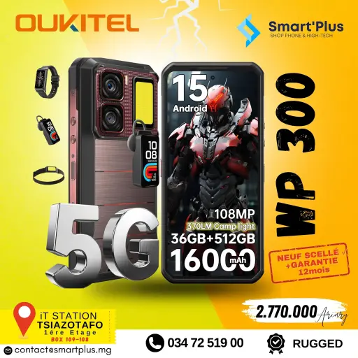 [WP 300-12/512] Oukitel WP 300