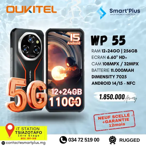 [WP 55-12+24/256] Oukitel WP 55
