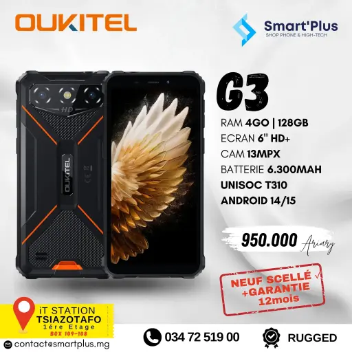 [G3-4/128] Oukitel G3 