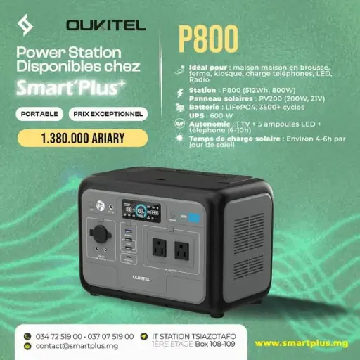 [PS‑P800] Oukitel P800 Power Station
