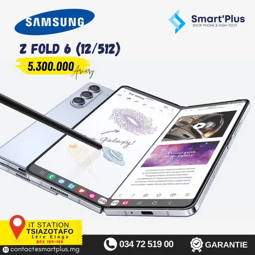 [Samsung ZF 6-12/256] Samsung Z Fold 6